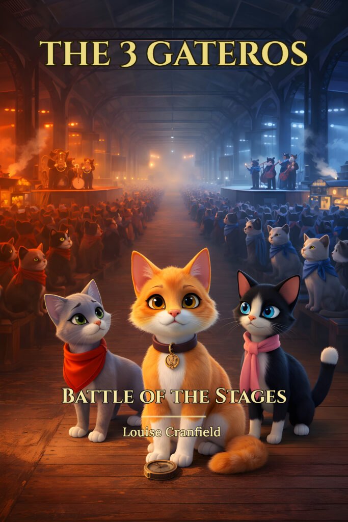 The 3 Gateros stand inside Liverpool’s divided dock festival in Battle of the Stages.
